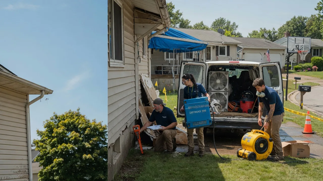 Ceiling Leak Cleanup in Swartz Creek, MI near me
