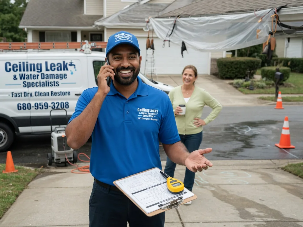 Ceiling Leak Cleanup Swartz Creek, MI FAQs